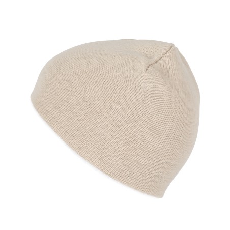 Fine knit beanie