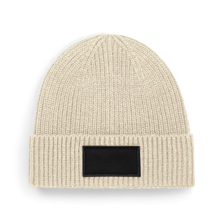 Trendy beanie with patch