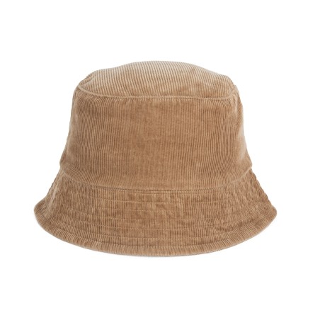 Eco-friendly unisex corduroy bucket hat