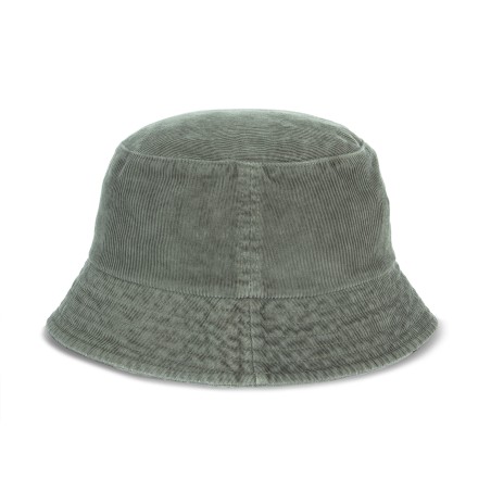Eco-friendly unisex corduroy bucket hat