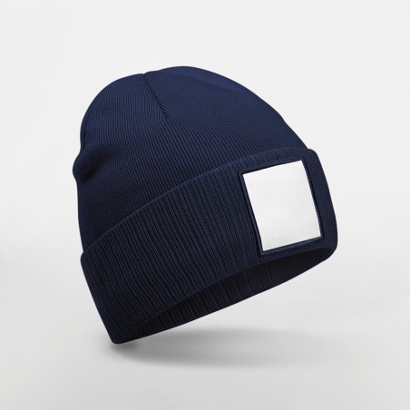 Gorro con parche tipo aplique