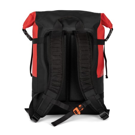 Waterproof backpack with compression straps