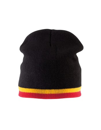 Beanie with contrasttwo-tone band 2