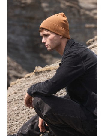 Beanie with turn-up K-up Gold Label