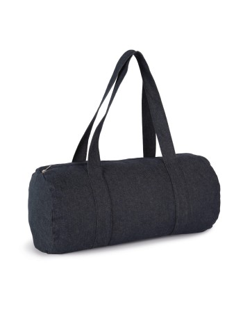Bolsa cilíndrica denim