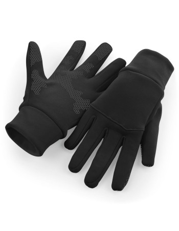 Softshell sports gloves