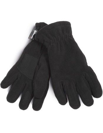 Thinsulate™ polar-fleece gloves