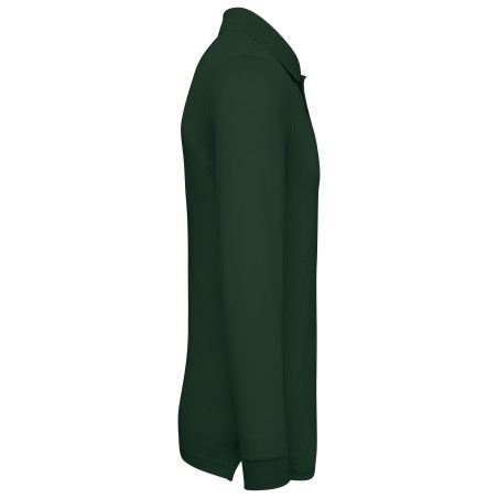 Men\\\'s long-sleeved polo shirt