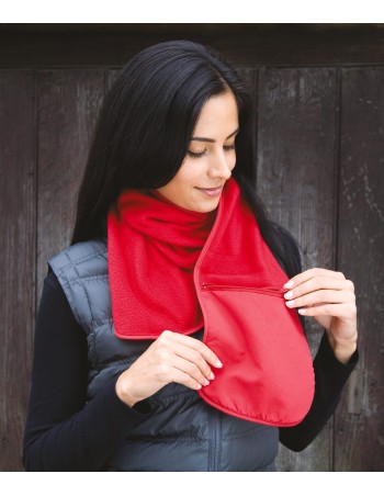 Bufanda Polartherm™ con bolsillo con cremallera