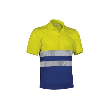 POLO DE ALTA VISIBILIDAD REFLECTANTE MANGA CORTA