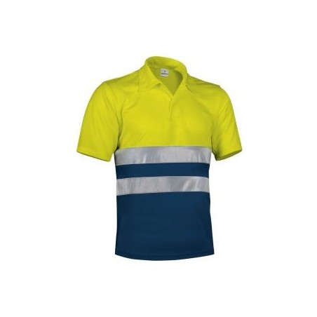 POLO DE ALTA VISIBILIDAD REFLECTANTE MANGA CORTA