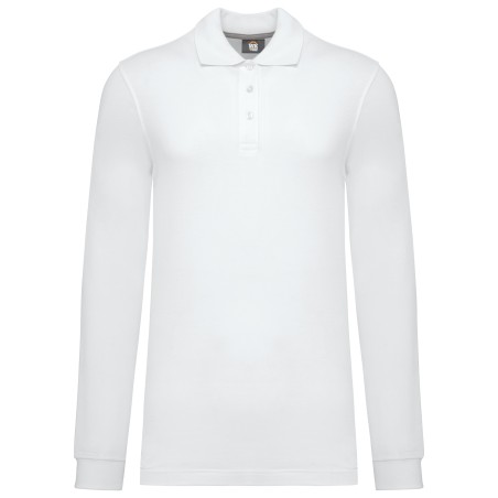 Men\\\'s long-sleeved polo shirt