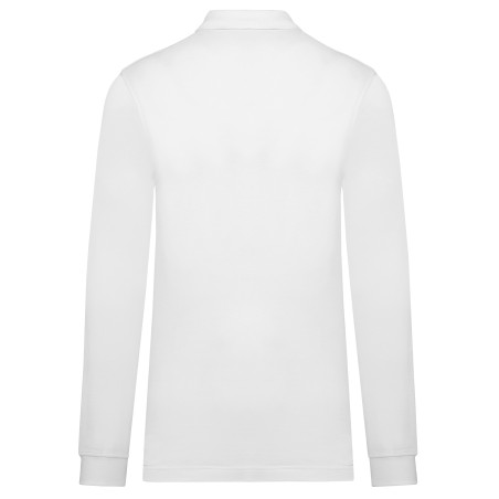 Polo Antibacteriano manga larga hombre