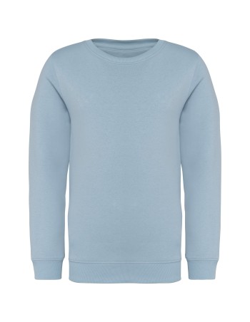 Sudadera ecorresponsable cuello redondo infantil 2