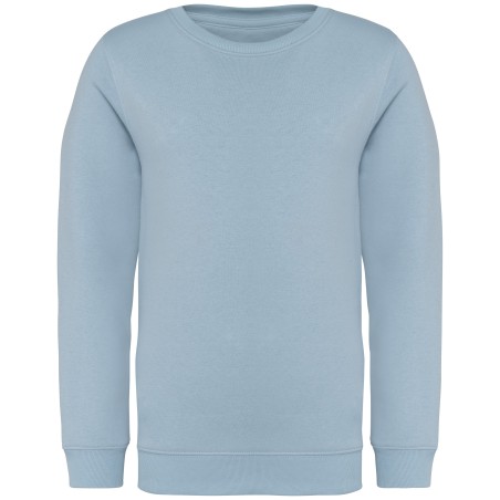 Eco-friendly Kids\\\' round neck sweatshirt