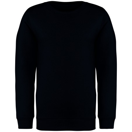 Eco-friendly Kids\\\' round neck sweatshirt