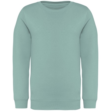 Eco-friendly Kids\\\' round neck sweatshirt