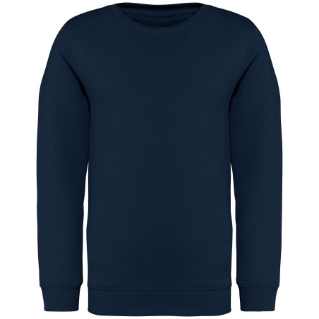 Eco-friendly Kids\\\' round neck sweatshirt