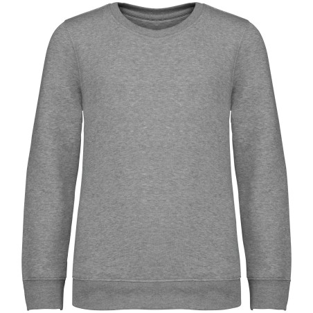 Eco-friendly Kids\\\' round neck sweatshirt