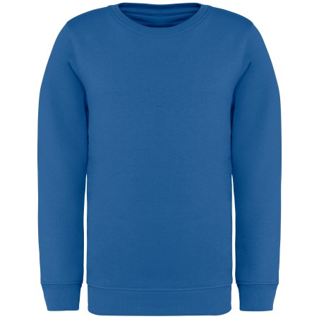 Eco-friendly Kids\\\' round neck sweatshirt