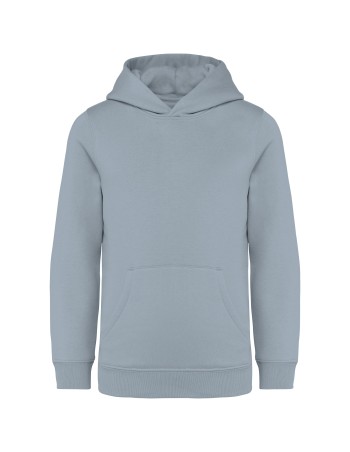 Sudadera  ecorresponsable con capucha infantil 2