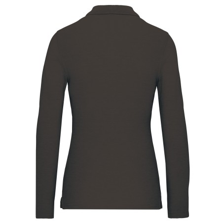 Ladies\\\' long-sleeved polo shirt