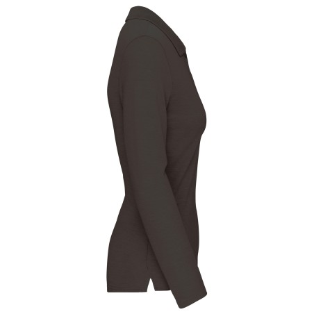 Ladies\\\' long-sleeved polo shirt