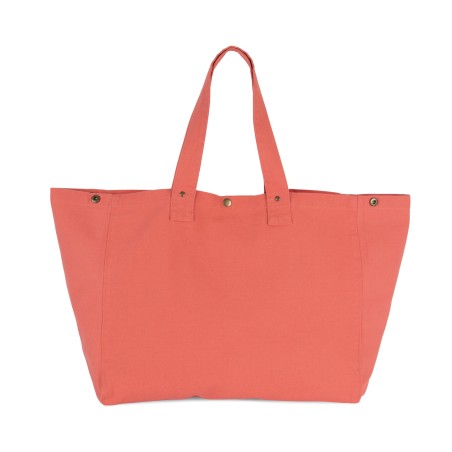 Faded cotton shopping bag