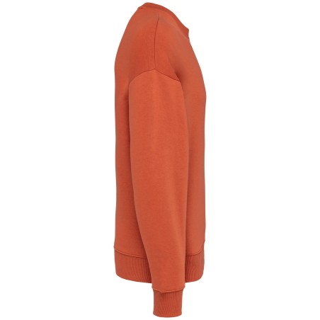 Eco-friendly unisex oversize round neck sweatshirt