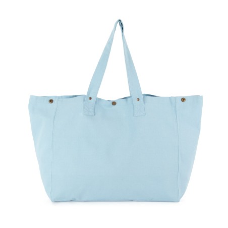 Faded cotton shopping bag