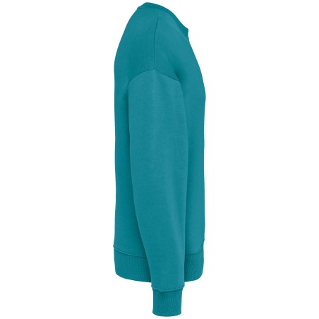 Sudadera ecorresponsable cuello redondo oversize unisex