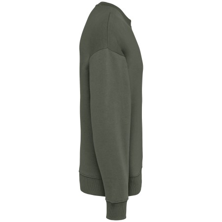 Sudadera ecorresponsable cuello redondo oversize unisex