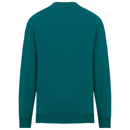 Eco-friendly unisex oversize round neck sweatshirt