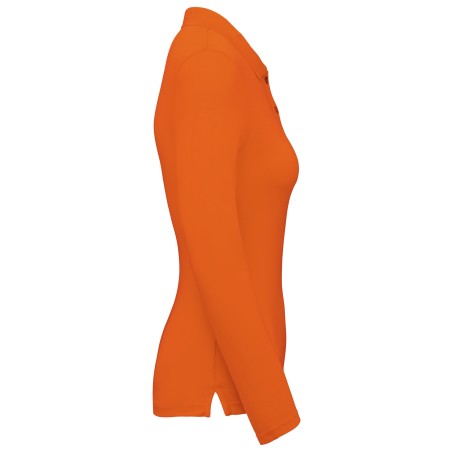 Ladies\\\' long-sleeved polo shirt