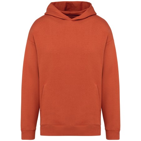 Eco-friendly unisex oversize hooded sweatshirt