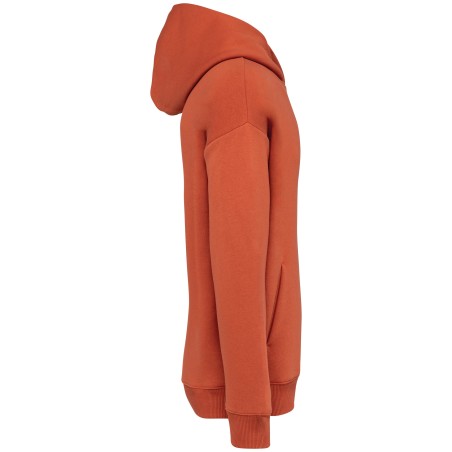 Eco-friendly unisex oversize hooded sweatshirt