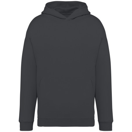 Eco-friendly unisex oversize hooded sweatshirt