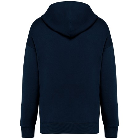 Eco-friendly unisex oversize hooded sweatshirt