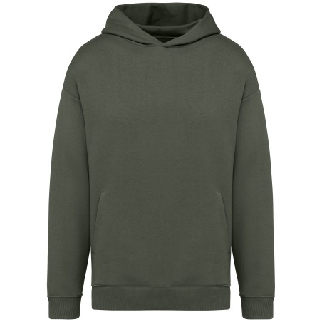 Eco-friendly unisex oversize hooded sweatshirt