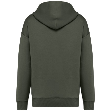 Eco-friendly unisex oversize hooded sweatshirt