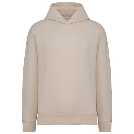 Eco-friendly unisex oversize hooded sweatshirt