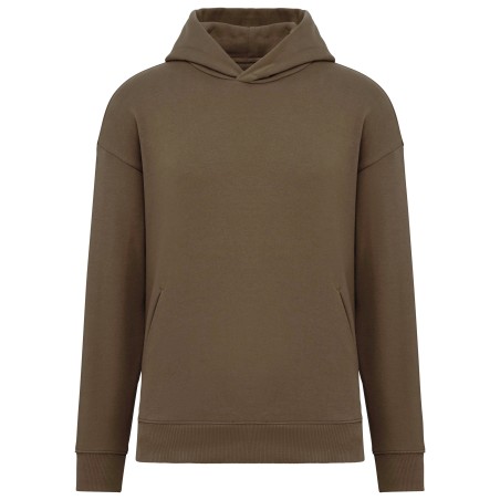 Eco-friendly unisex oversize hooded sweatshirt