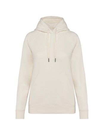 Eco-friendly ladies\\\' raglan hooded sweatshirt 2