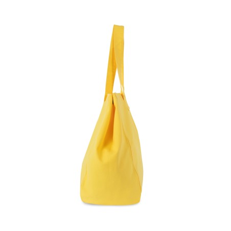 Bolsa shopper de algodón efecto lavado