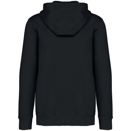 Eco-friendly unisex French Terry full zip hooded sweatshirt