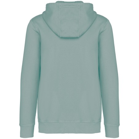 Sudadera ecorresponsable con cremallera y capucha French Terry unisex