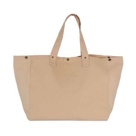 Faded cotton shopping bag
