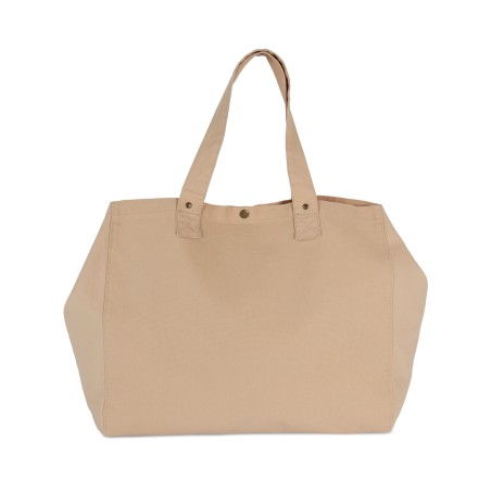 Faded cotton shopping bag
