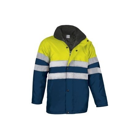 PARKA DE TRABAJO REFLECTANTE ALTA VISIBILIDAD