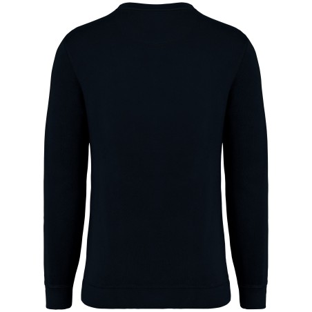 Sudadera ecorresponsable de cuello redondo French Terry unisex